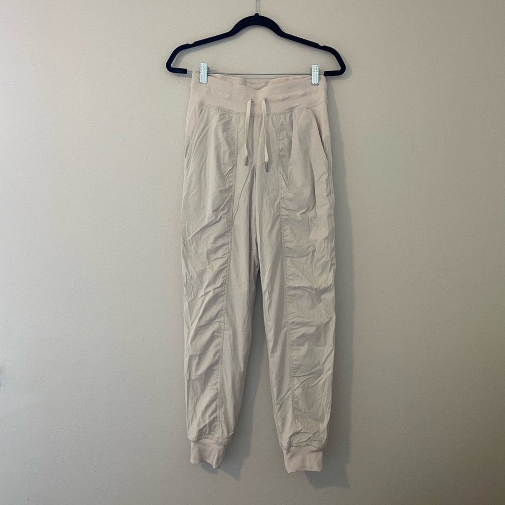 lululemon athletica Cream Track Pants